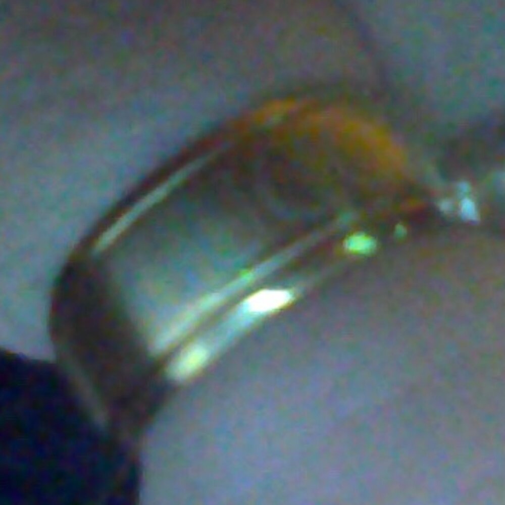 mens Gucci brass ring size 10